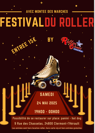 Soirée Festival de Cannes – Roller Dance à Clermont-l’Hérault