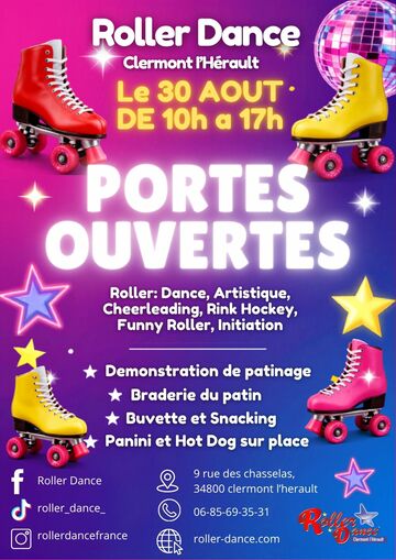 Portes Ouvertes – Samedi 30 août au Roller Dance