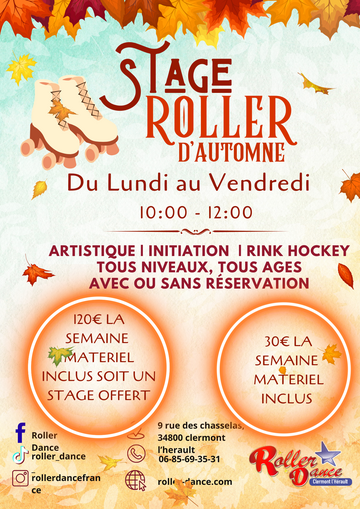 Stage Roller d’Automne – Clermont l’Hérault