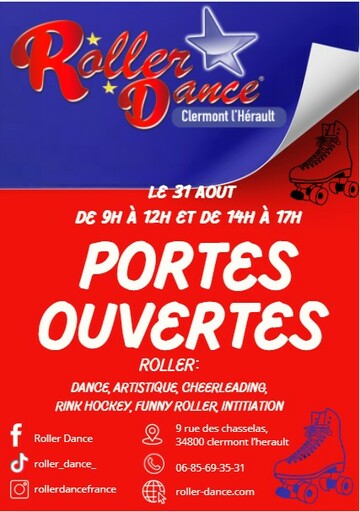 Portes Ouvertes Roller Dance Clermont l’Hérault – 31 août 2025