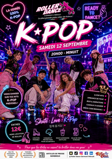 Soirée K-POP : samedi 12 septembre
